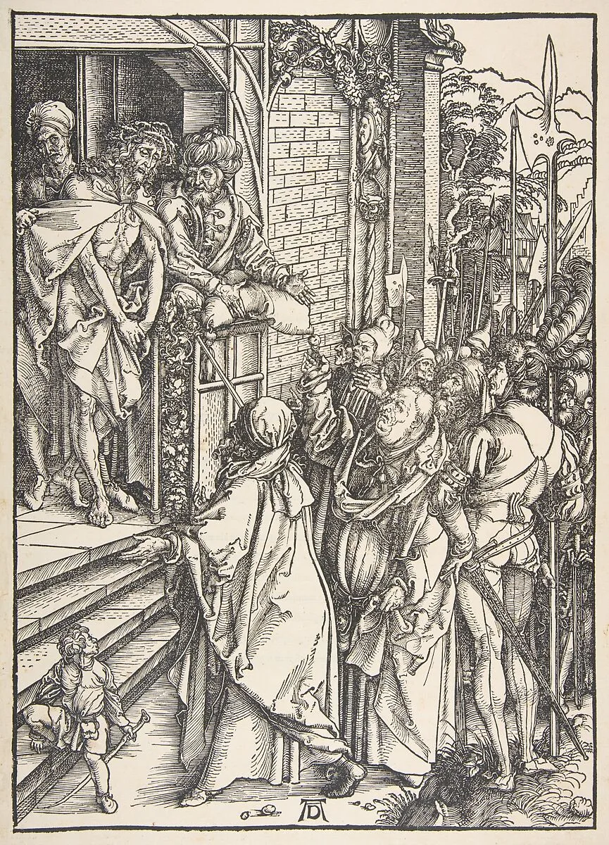 Ecce Homo, from "The Large Passion" — Albrecht Dürer