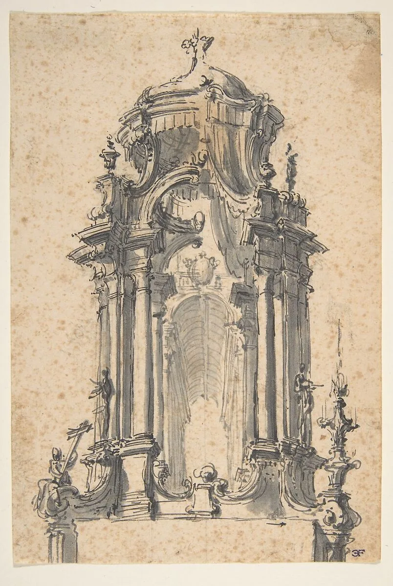 Design for Stage Set — Giovanni Battista Natali III