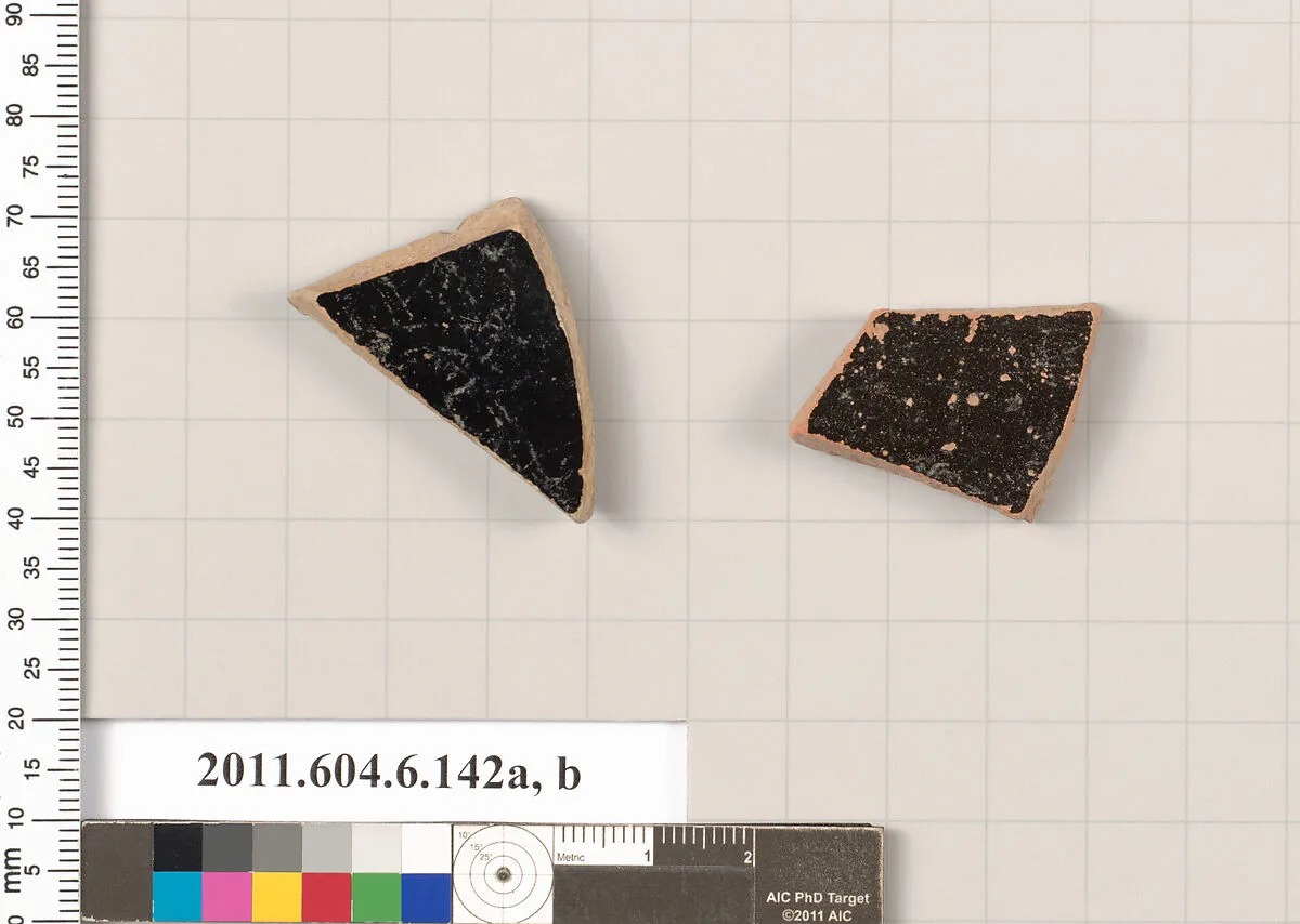 Terracotta fragments of open shapes — Unknown