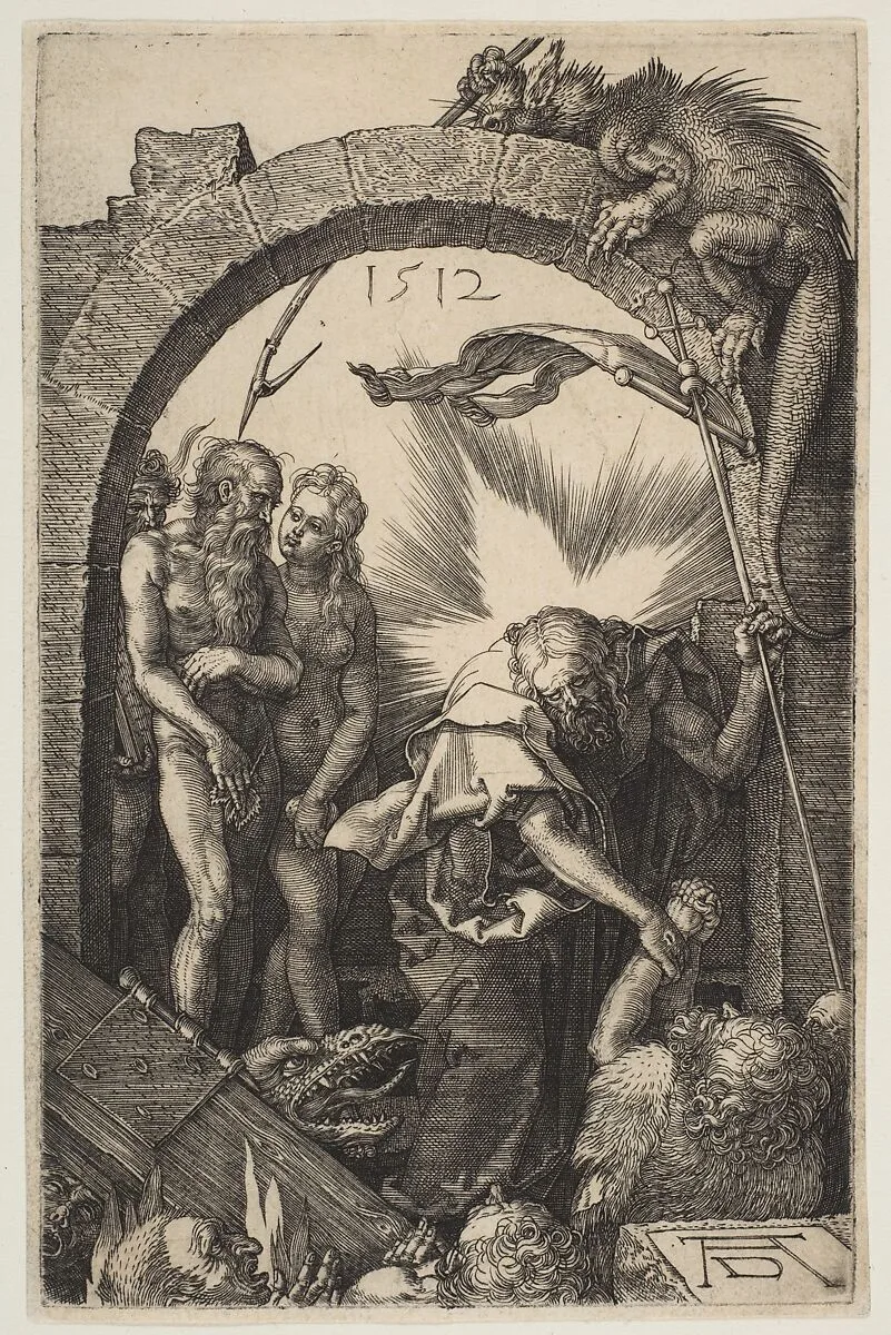 Christ in Limbo, from "The Passion" — Albrecht Dürer