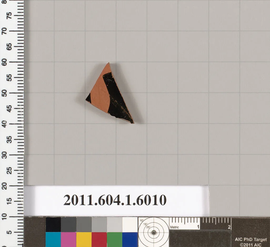 Terracotta fragment of a kylix (drinking cup) — Unknown