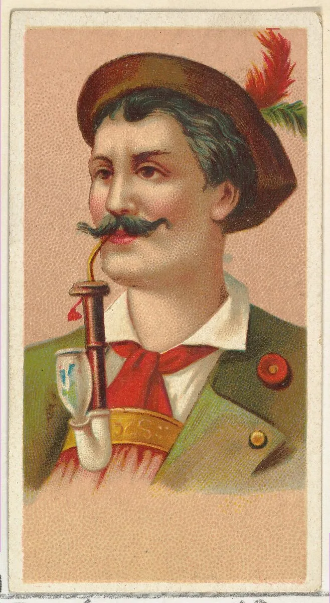 Bavarian Hunter, printer's sample from World's Smokers series (N33) for Allen & Ginter Cigarettes — Allen & Ginter