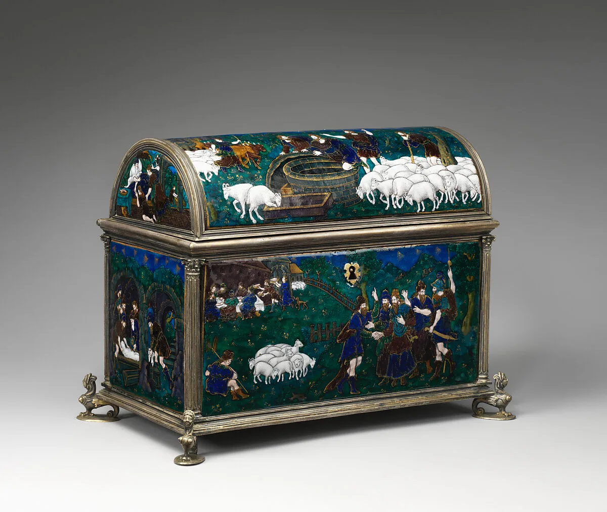 Casket with scenes of Genesis — Suzanne de Court|Etienne Delaune