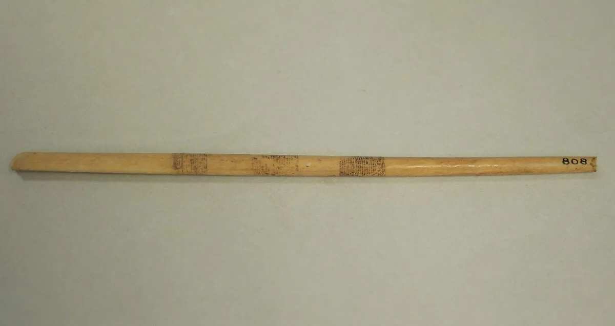 Bone Weaving Bobbin — Unknown