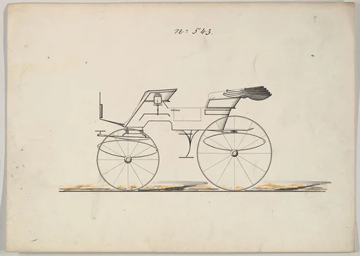 Design for Phaeton, no. 543