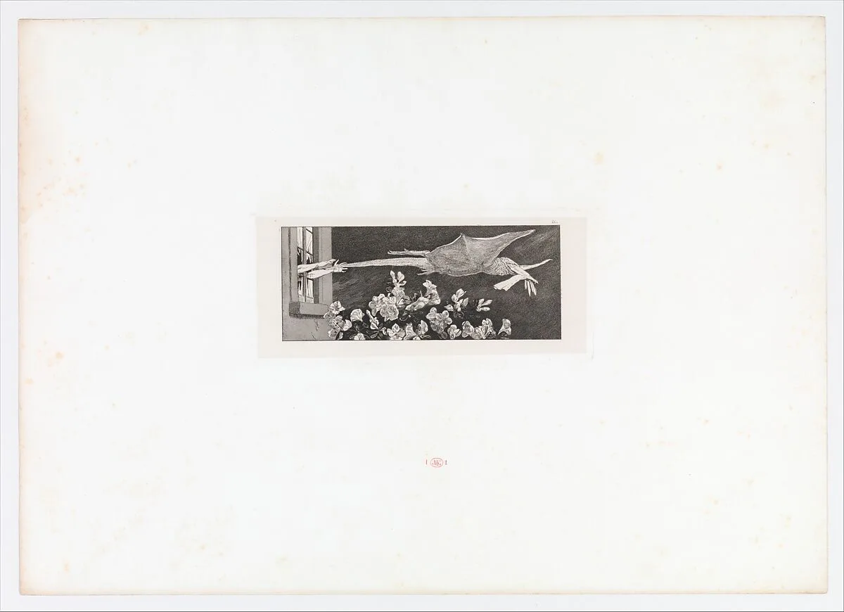 Abduction (plate nine from Paraphrase on the Finding of a Glove) — F. Felsing|Max Klinger
