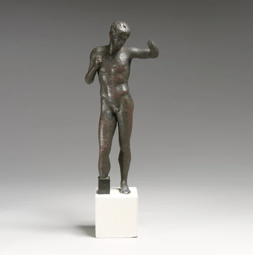 Statuette of an athlete