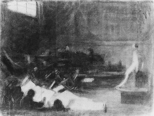 Life Study Class — John Singer Sargent