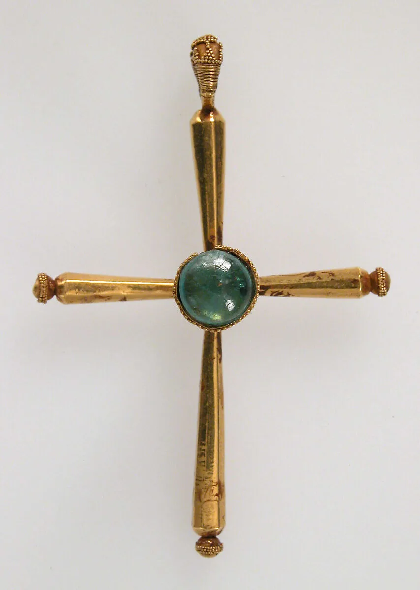 Pendant in the form of a Latin Cross — Unknown