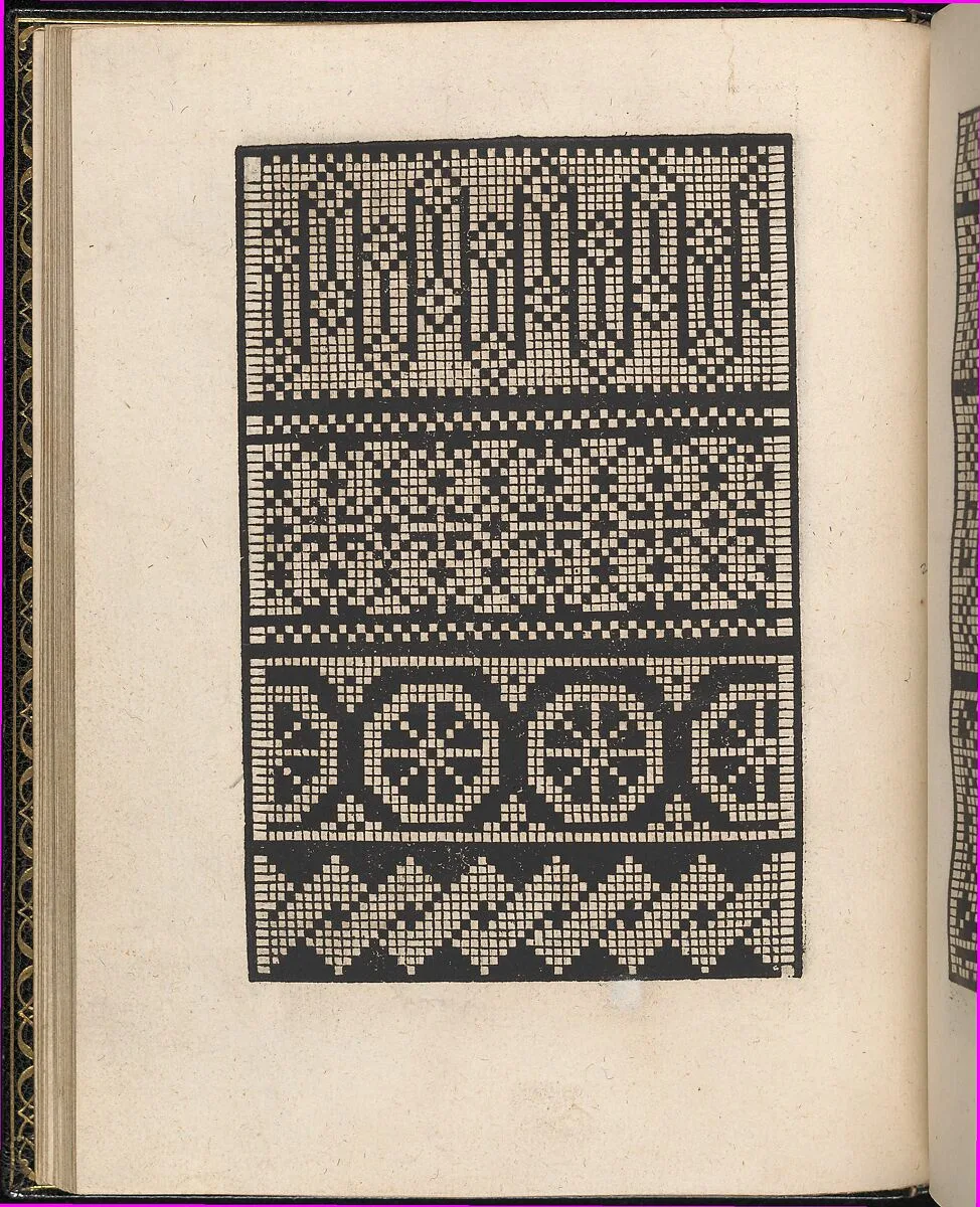 Page from Ein new kunstlich Modelbuch...(Page 22v) — Peter Quentel
