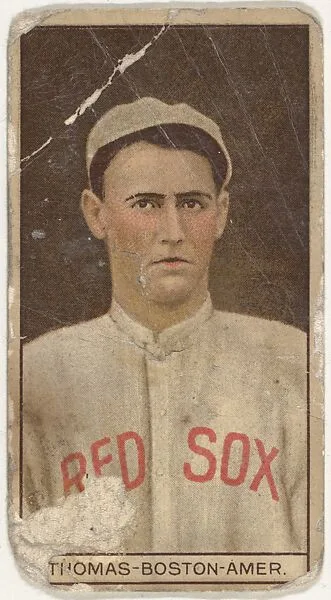 C.D. Thomas, Boston, American League, from the Brown Background series (T207) for the American Tobacco Company — American Tobacco Company