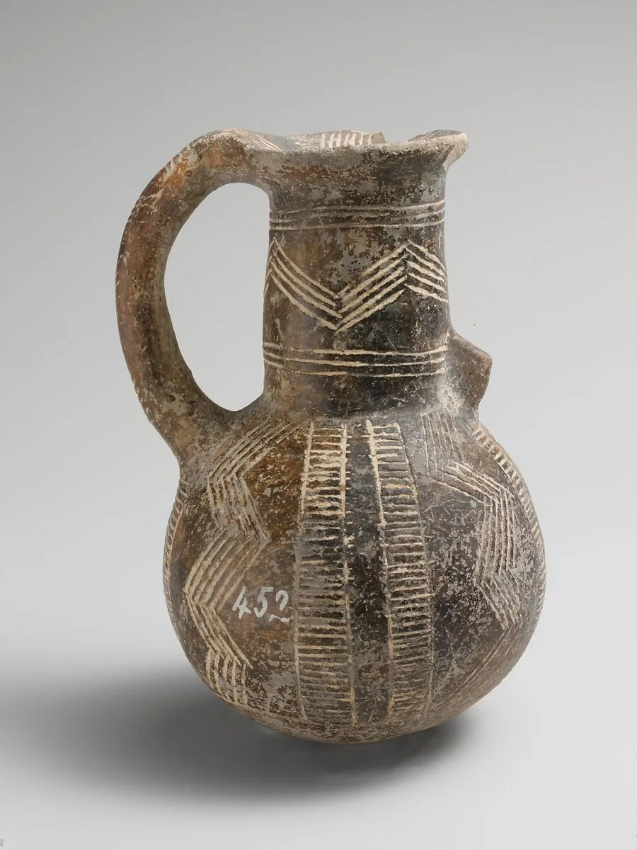 Terracotta jug — Unknown