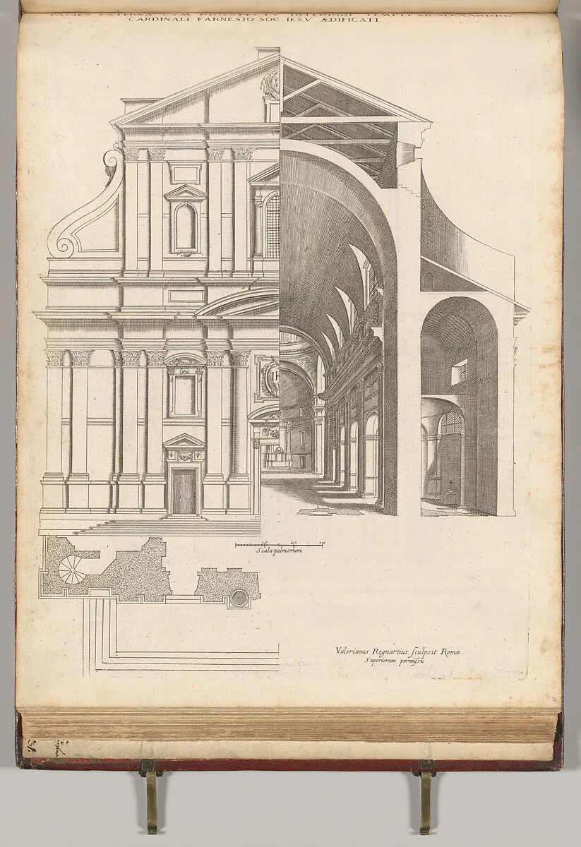 Compendium of several print series of architecture, gardens and furniture. — Hans Vredeman de Vries|Valérien Regnard|Pietro Ferrerio