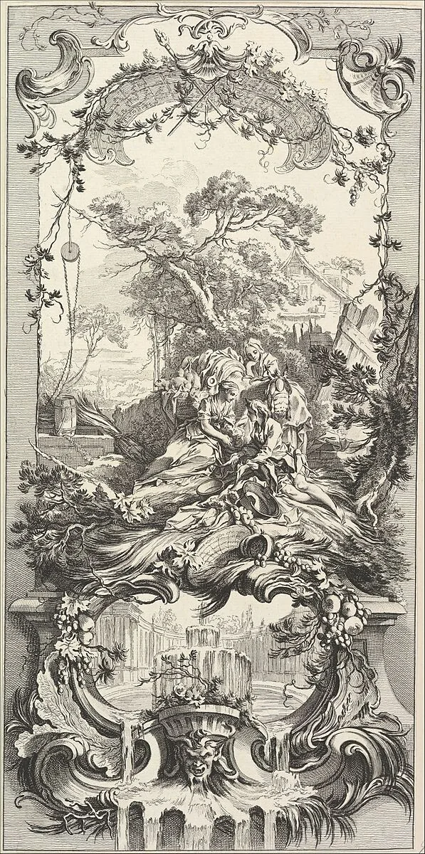 Triomphe de Pomone (Triumph of Pomona) — Charles Nicolas Cochin II|François Boucher