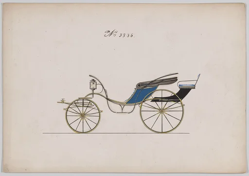 Design for Pony Phaeton, no. 3336