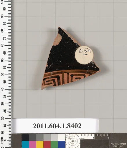 Terracotta fragment of a kylix (drinking cup)