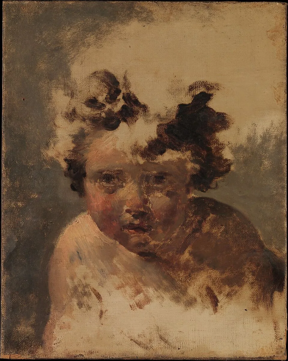 Head of a Child — Jacques Louis David