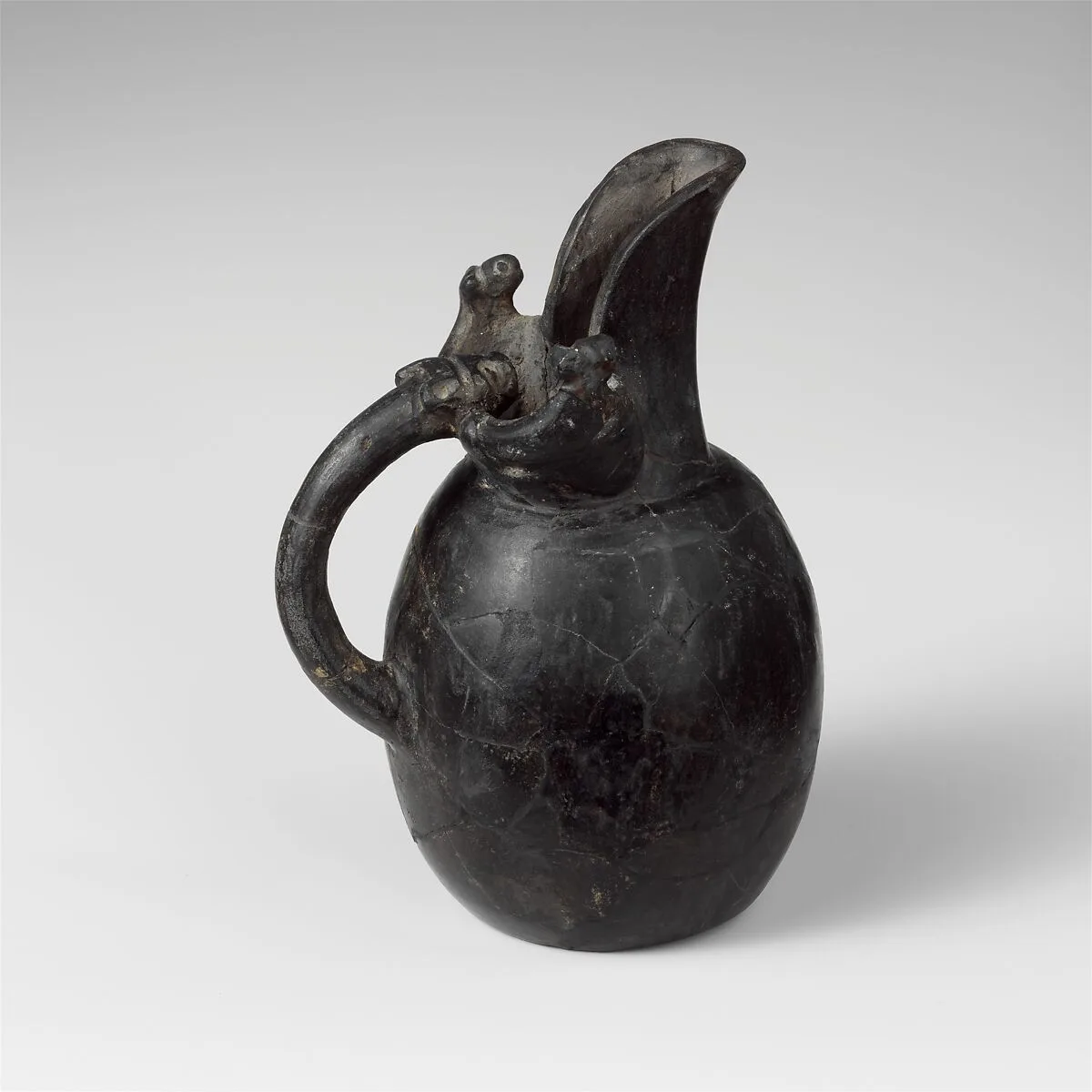 Terracotta oinochoe (jug) — Unknown