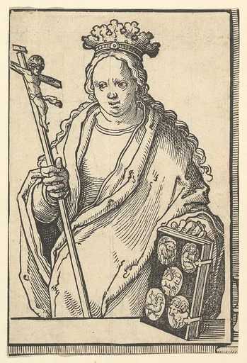 Ecclesia Christi (Faith), from the series of Sibyls