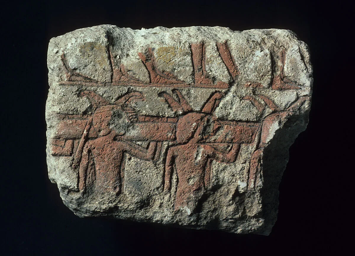 Relief with foreign soldiers — Unknown