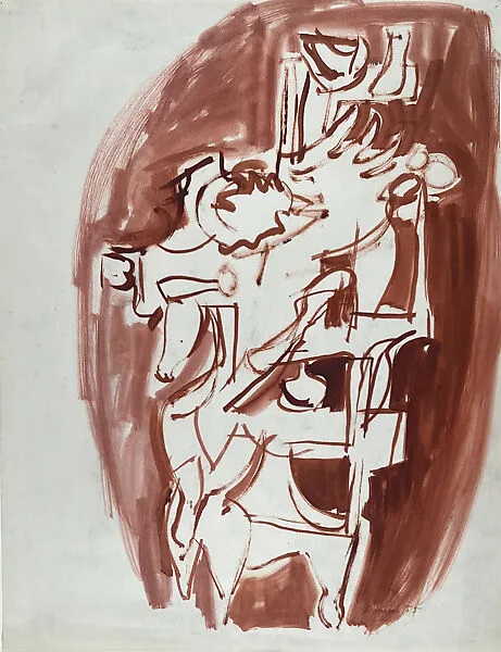Brown Abstraction — Robert Ranieri