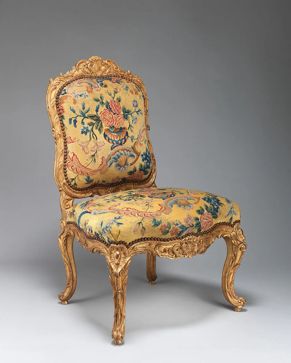 Chair (chaise à la Reine) (one of a set of four) — Jean-Baptiste I Tilliard