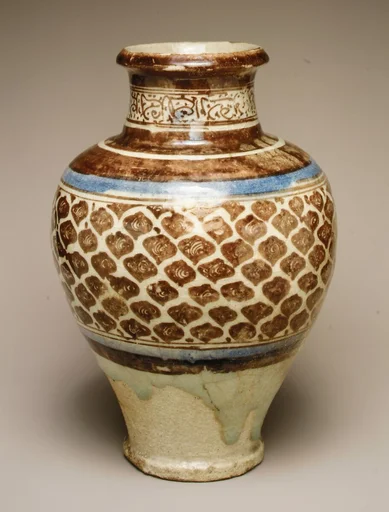 Jar with a Pattern of Spiral-Filled Trefoils