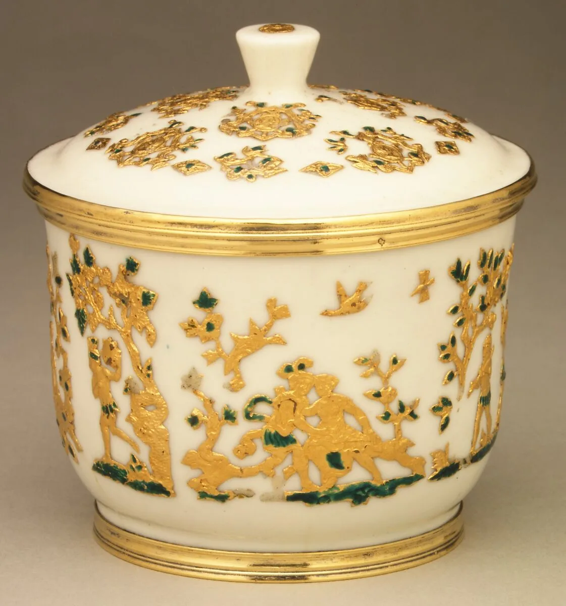 Jar with cover — Unknown
