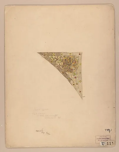 Design for a filigree spandrel