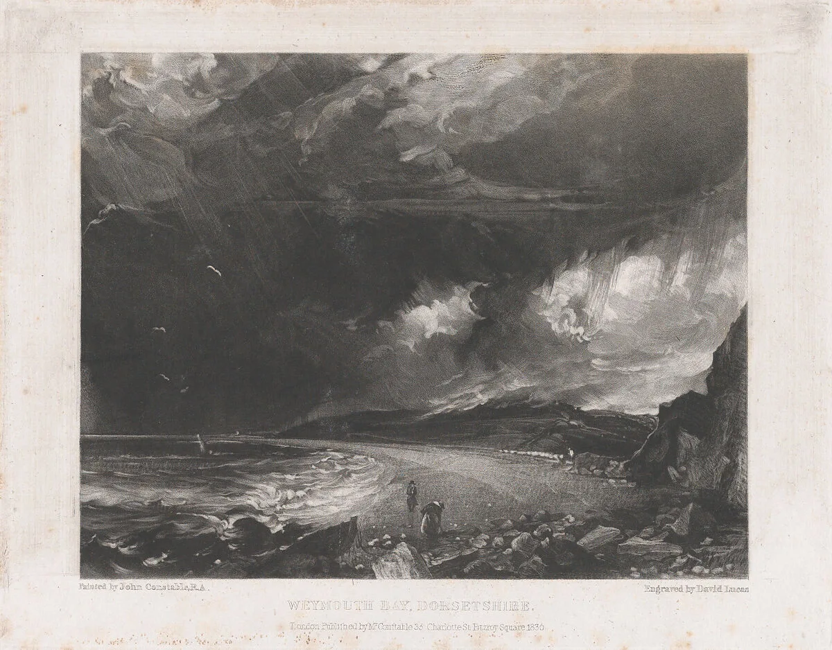 Weymouth Bay — David Lucas|John Constable