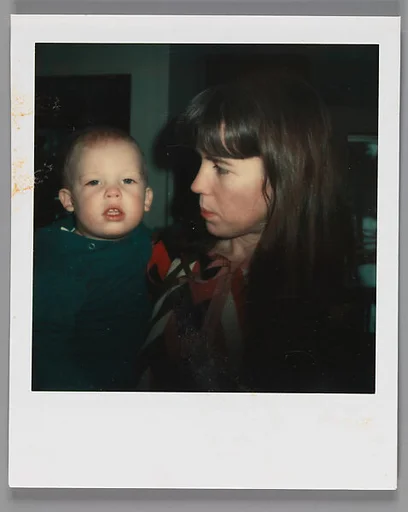 [Unidentified Woman with Baby, Old Lyme, Connecticut]