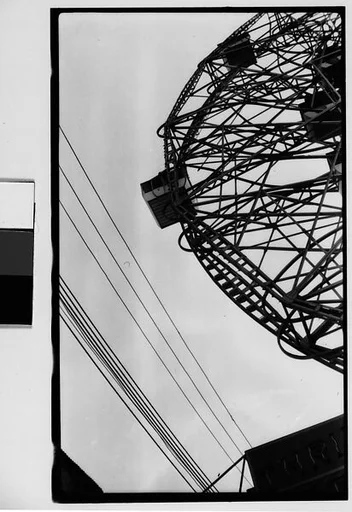["Wonder Wheel" Ride and Cables, Coney Island, New York]