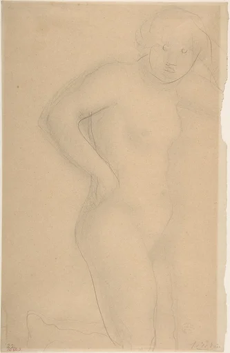 Young Girl Kneeling