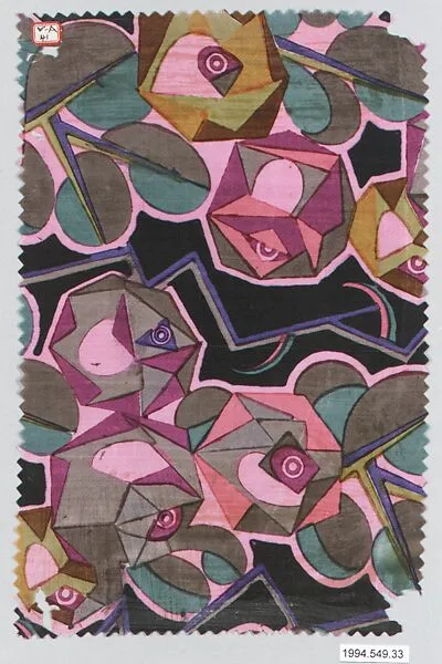 Textile sample — Wiener Werkstätte|Unknown Designer