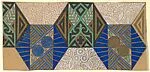 Horizontal Panel with Trapezoidal Sections of Lacework — Anonymous, French, 20th century