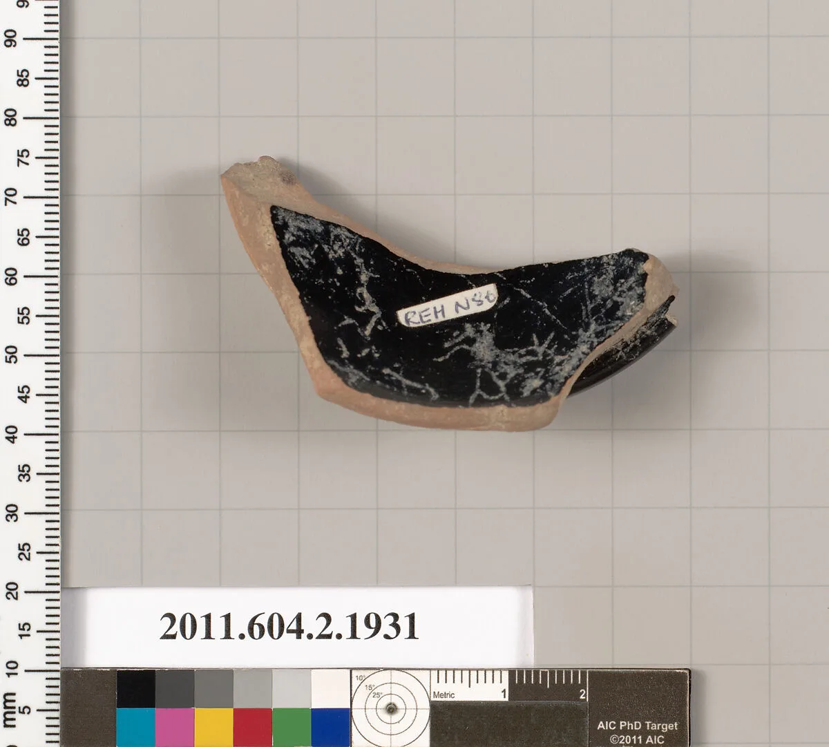 Terracotta fragment of a skyphos (deep drinking cup) — Unknown