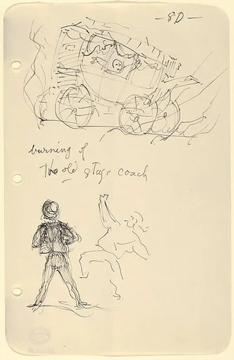Sketches for The Story of a Bad Boy