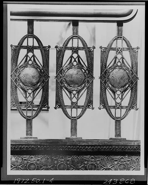Staircase from Chicago Stock Exchange Building, Chicago — Louis Henry Sullivan|Dankmar Adler
