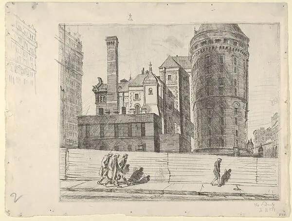 Tombs Prison — Reginald Marsh