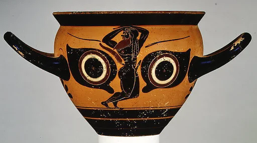 Terracotta mastoid (drinking cup in the form of a breast)