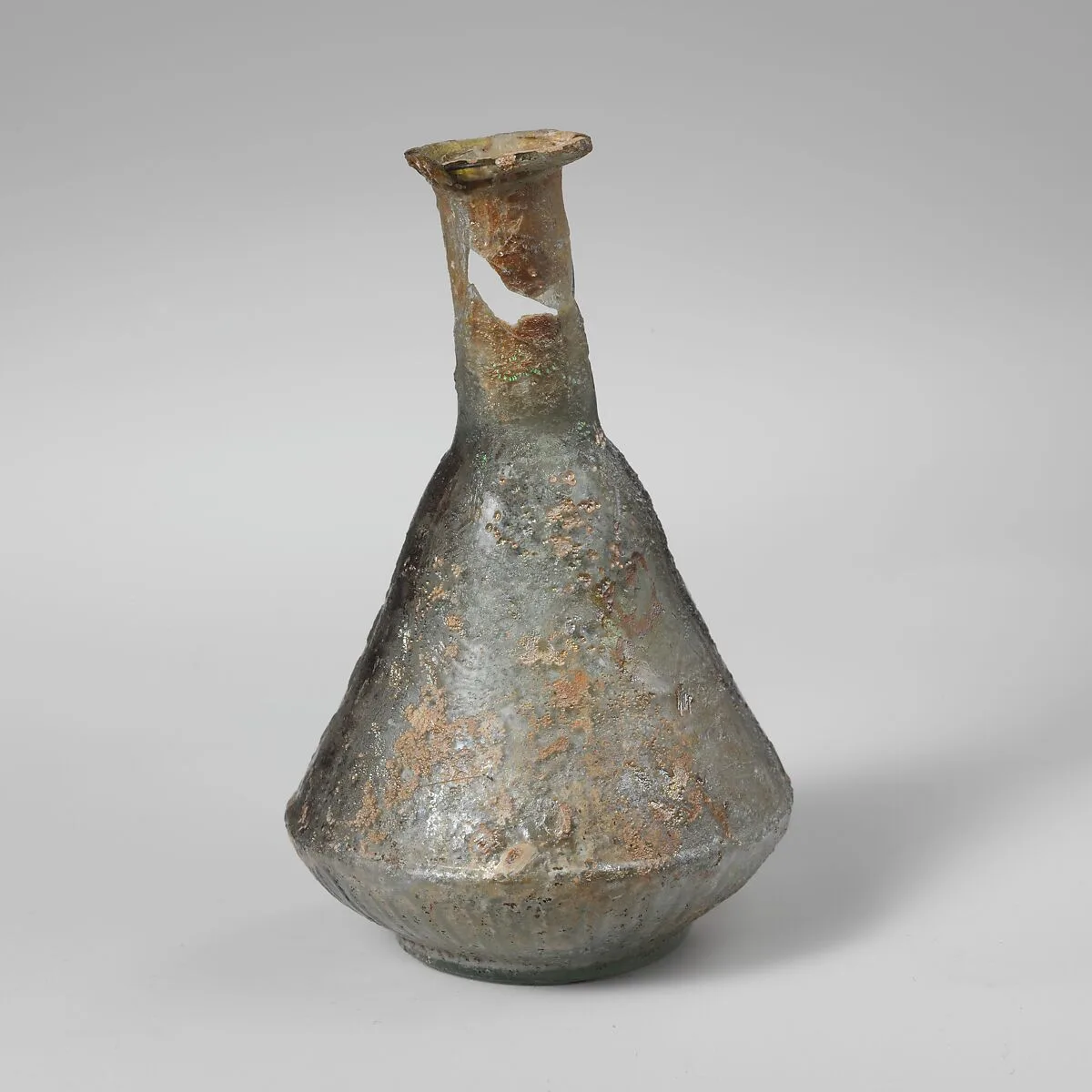 Glass perfume bottle — Unknown
