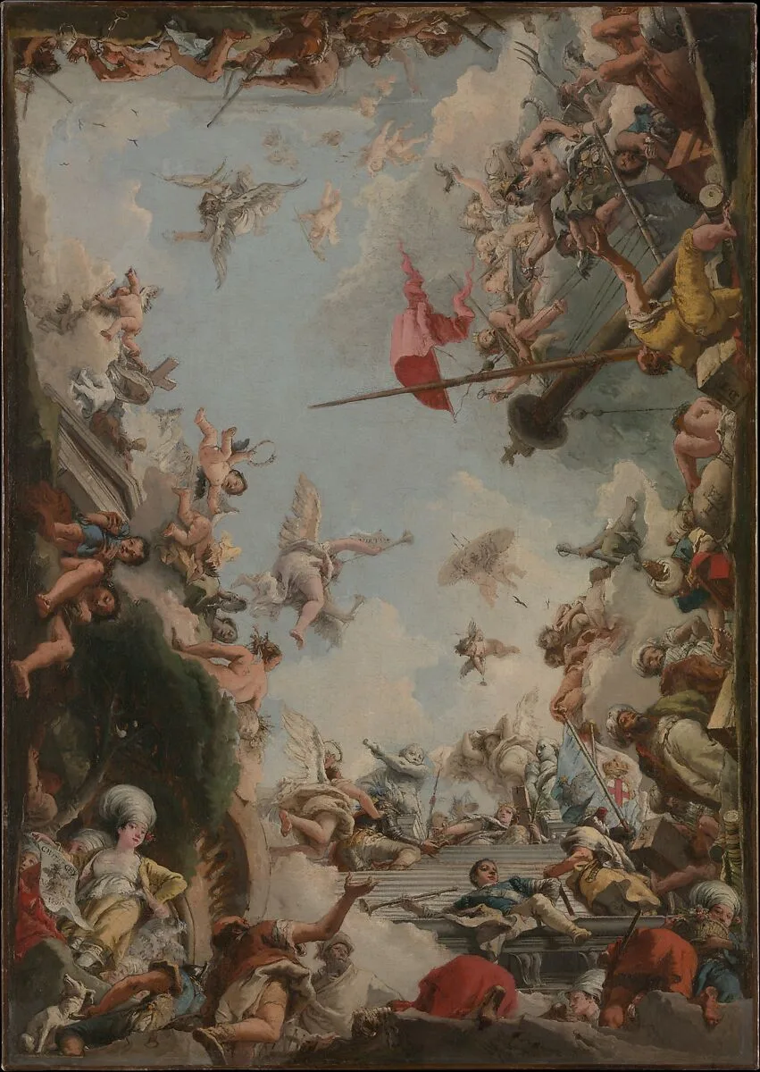 The Glorification of the Giustiniani Family — Giovanni Domenico Tiepolo