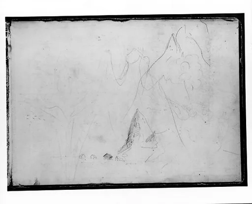 Mountain Sketches (Inside Back Cover of "Splendid Mountain Watercolours" Sketchbook)