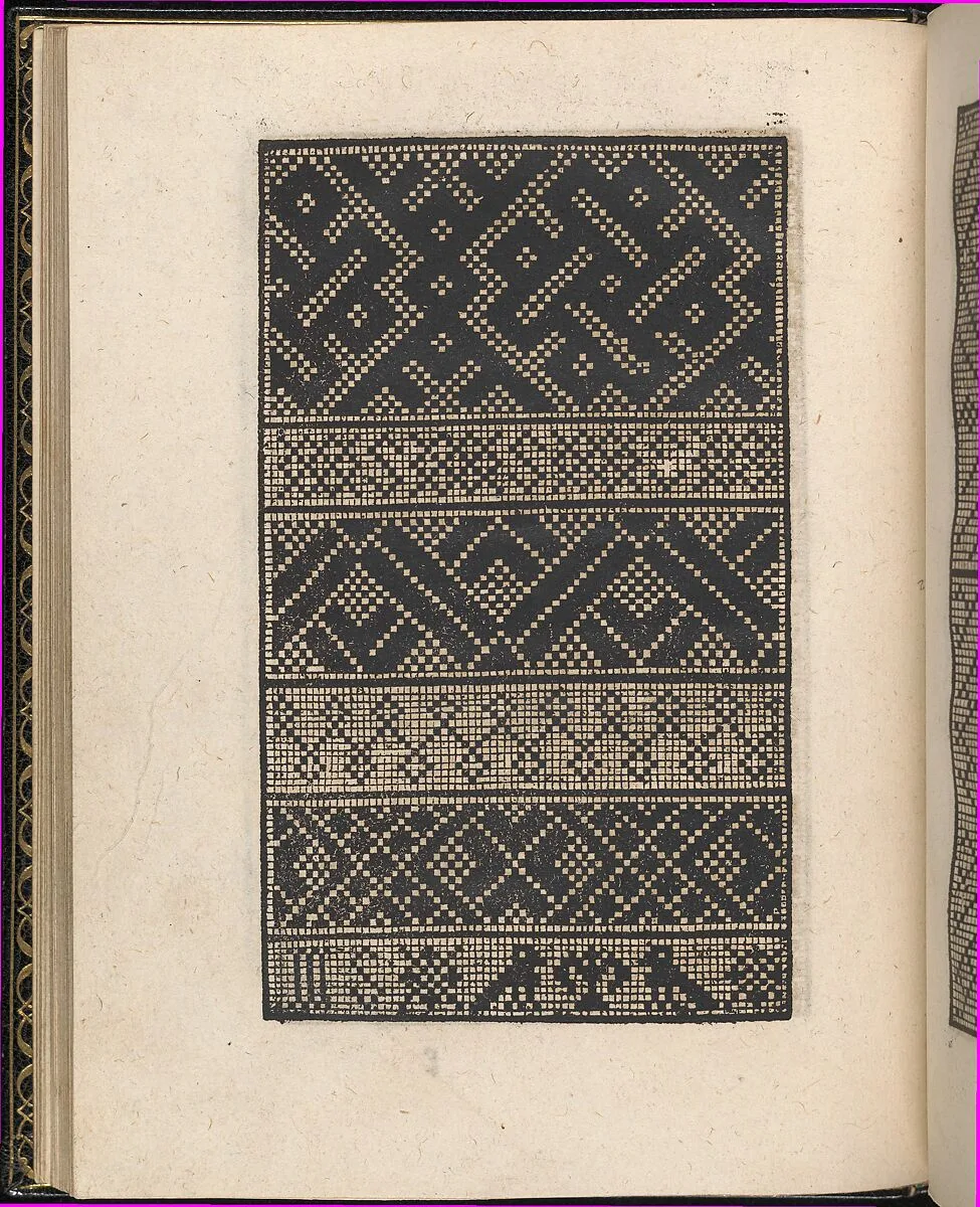 Page from Ein new kunstlich Modelbuch...(Page 24v) — Peter Quentel