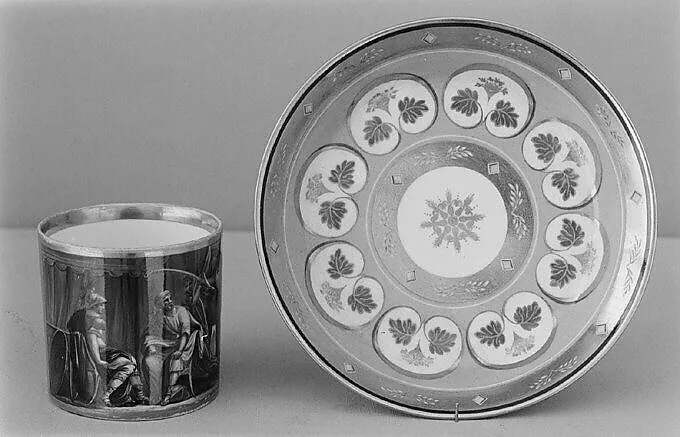 Cup and saucer — Imperial Porcelain Manufactory