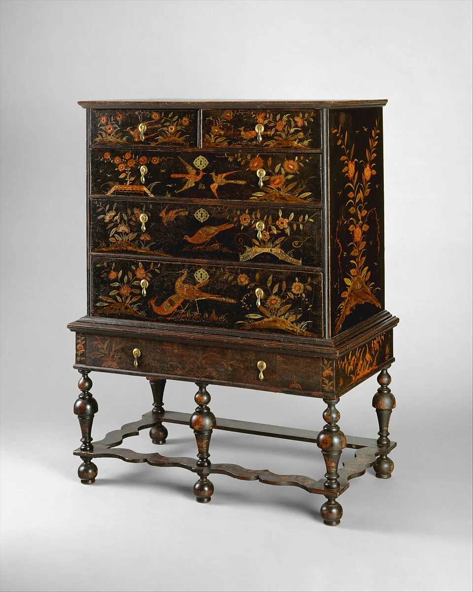 High chest of drawers — Unknown