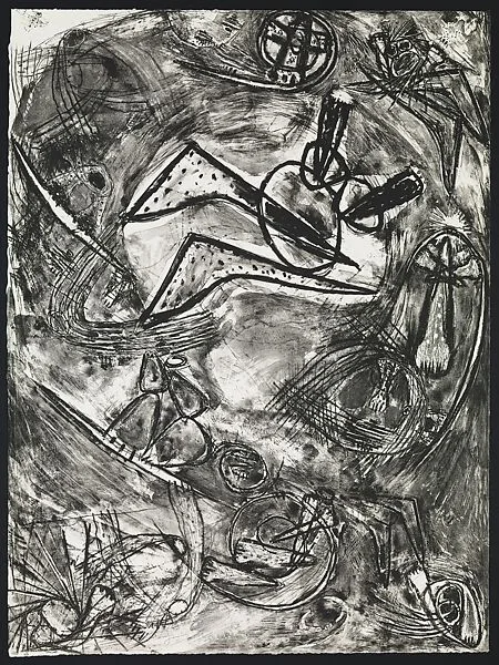 Untitled, Tam 1708 State I (18/20) — Frank Lobdell|Tamarind Lithography Workshop