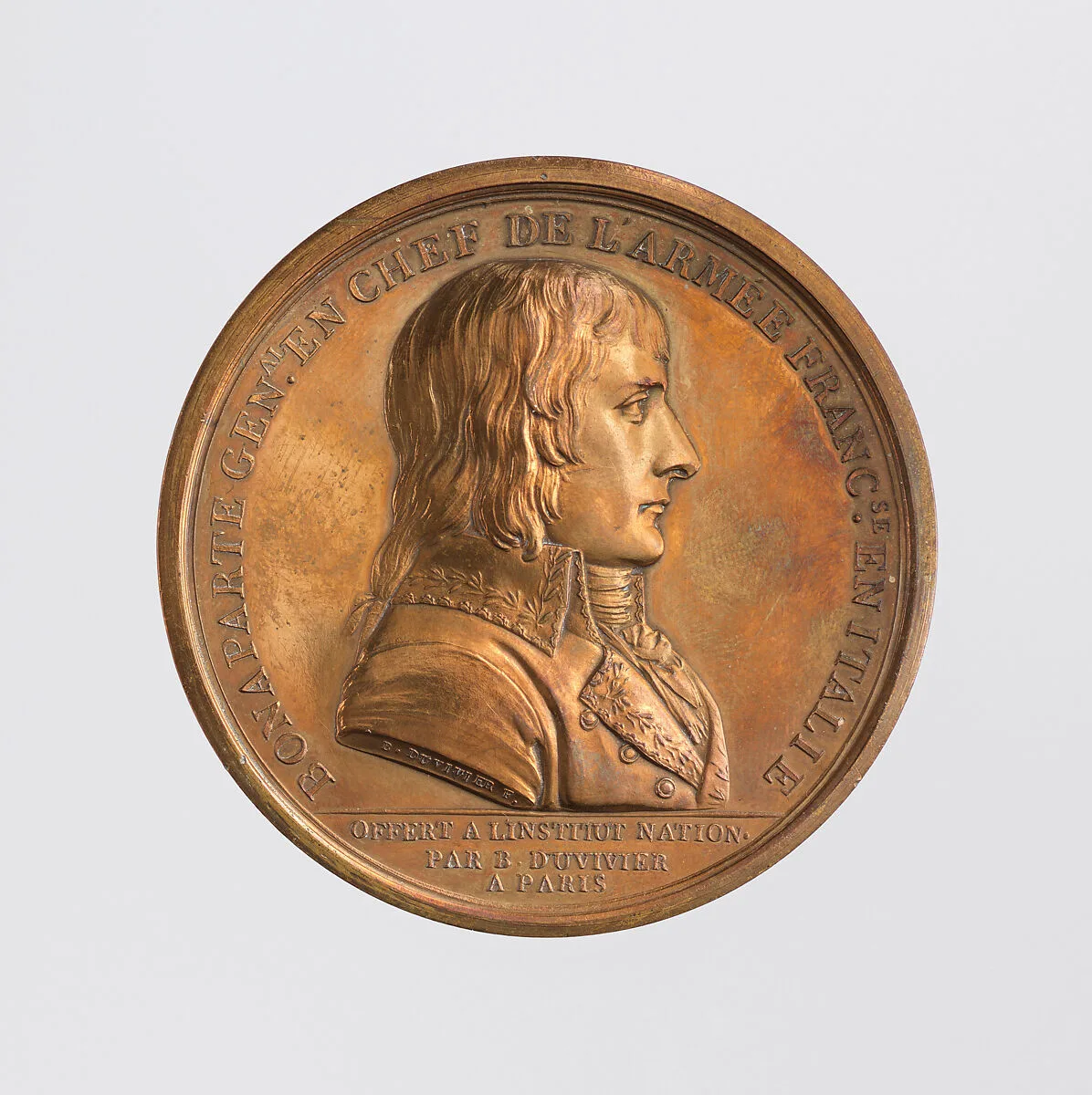 Treaty of Campo Formio, 1797 — Pierre-Simon-Benjamin Duvivier|baron Dominique Vivant Denon|Paris Mint