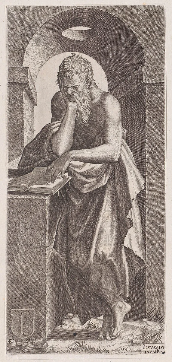 St. Simon, from Christ, the Twelve Apostles and St. Paul — Lambert Suavius