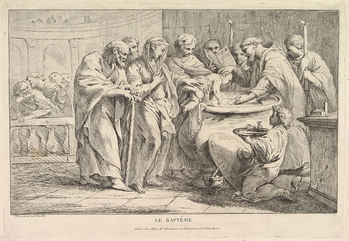 The Baptism — Pierre Charles Trémolières